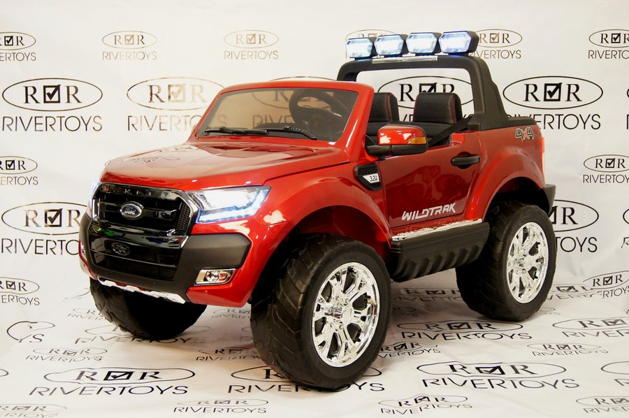 New Ford Ranger детский двухместный электромобиль-джип